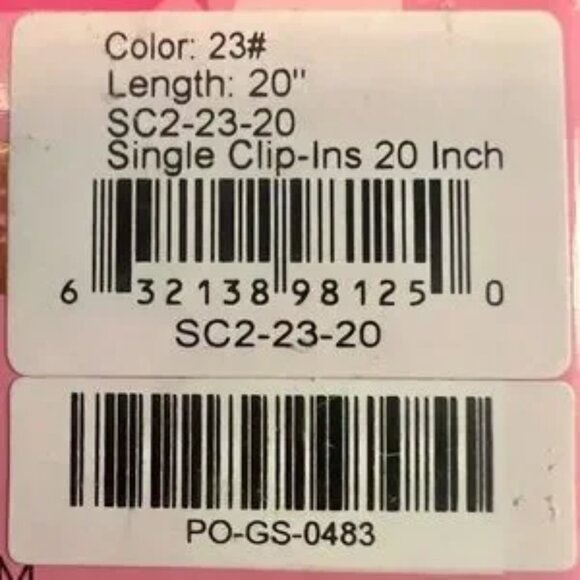 NWTGlam Seamless Hair Extensions Invisi Clip Volumizer 3 Boxes 20" Golden Blonde - Picture 4 of 4